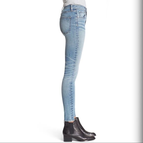 Rag and bone dive skinny jeans in fermont 25 - Picture 4 of 8